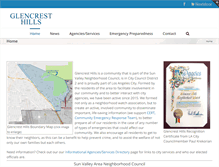 Tablet Screenshot of glencresthills.com